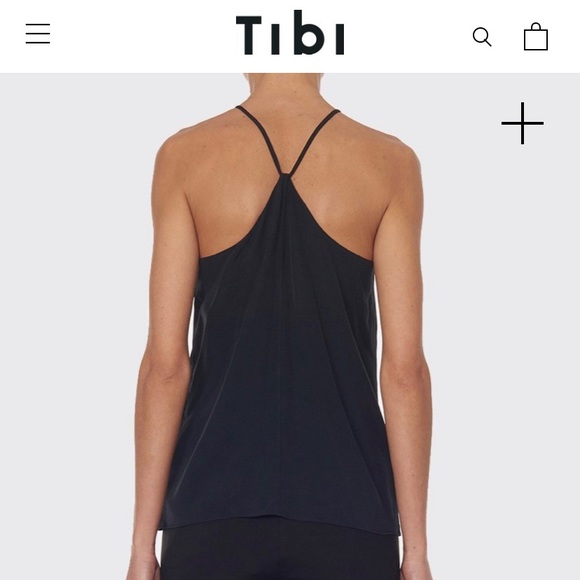 Tibi silk halter cami - Picture 2 of 4